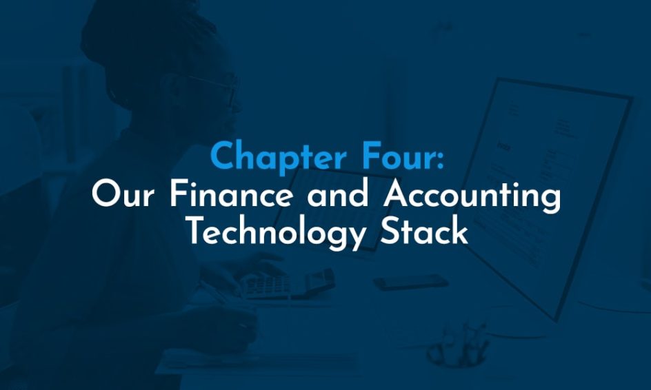 Our Finance and Accounting Technology Stack